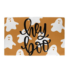 Hey Boo Halloween Welcome Mat