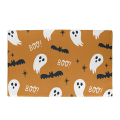 Halloween Welcome Mat Ghosts and Bats