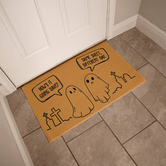 Funny Halloween Welcome Mat