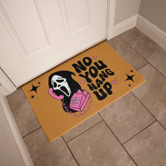 Halloween Welcome Mat No You Hang Up Stars