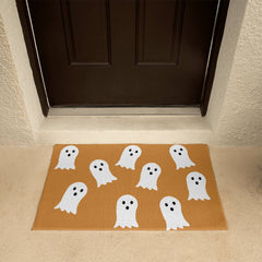 Baby Ghosts Halloween Welcome Mat