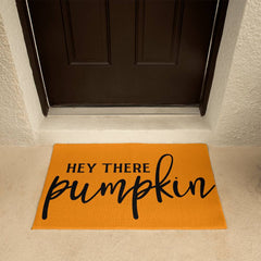 Hey There Pumpkin Halloween Welcome Mat