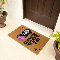 Halloween Welcome Mat No You Hang Up Stars