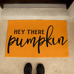 Hey There Pumpkin Halloween Welcome Mat