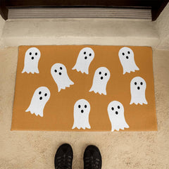 Baby Ghosts Halloween Welcome Mat